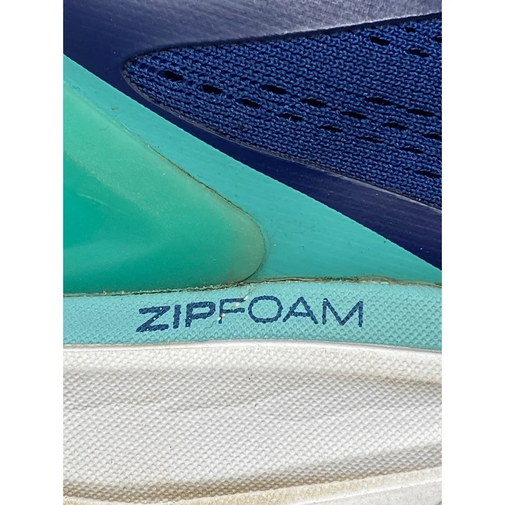 Topo Athletic Phantom Cobalt Seafoam Running Shoes Womens 10 Blue Green 5mm Drop